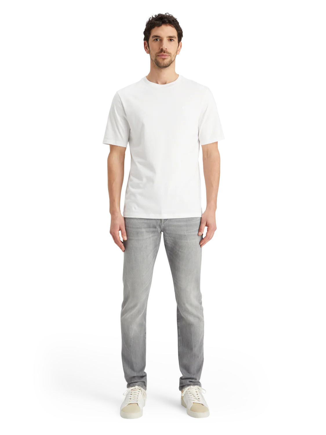 Essentials — Ralston Regular Slim Jeans | Grey Sands