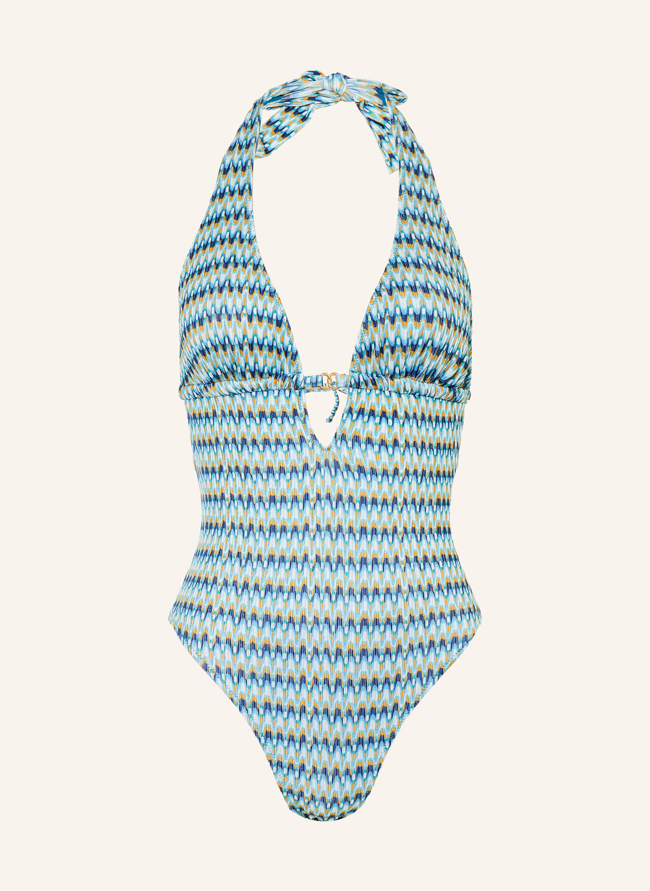 BANANA MOON COUTURE Neckholder-Badeanzug MIRAGE NEREA mit Glitzergarn