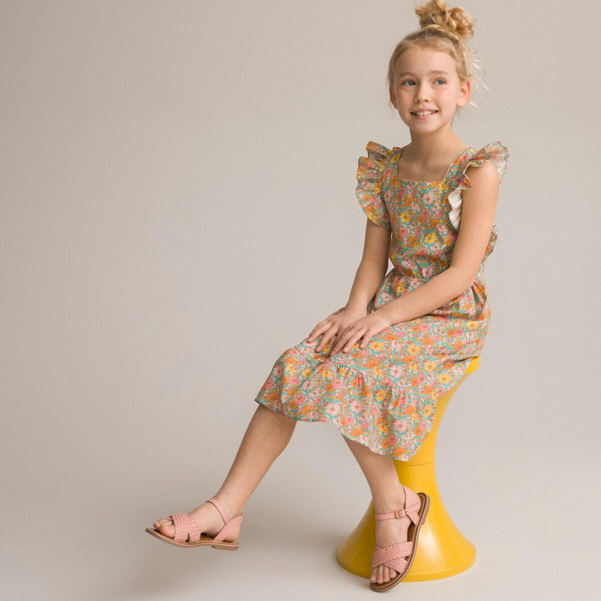 Robe manches courtes, tissu Liberty Fabrics