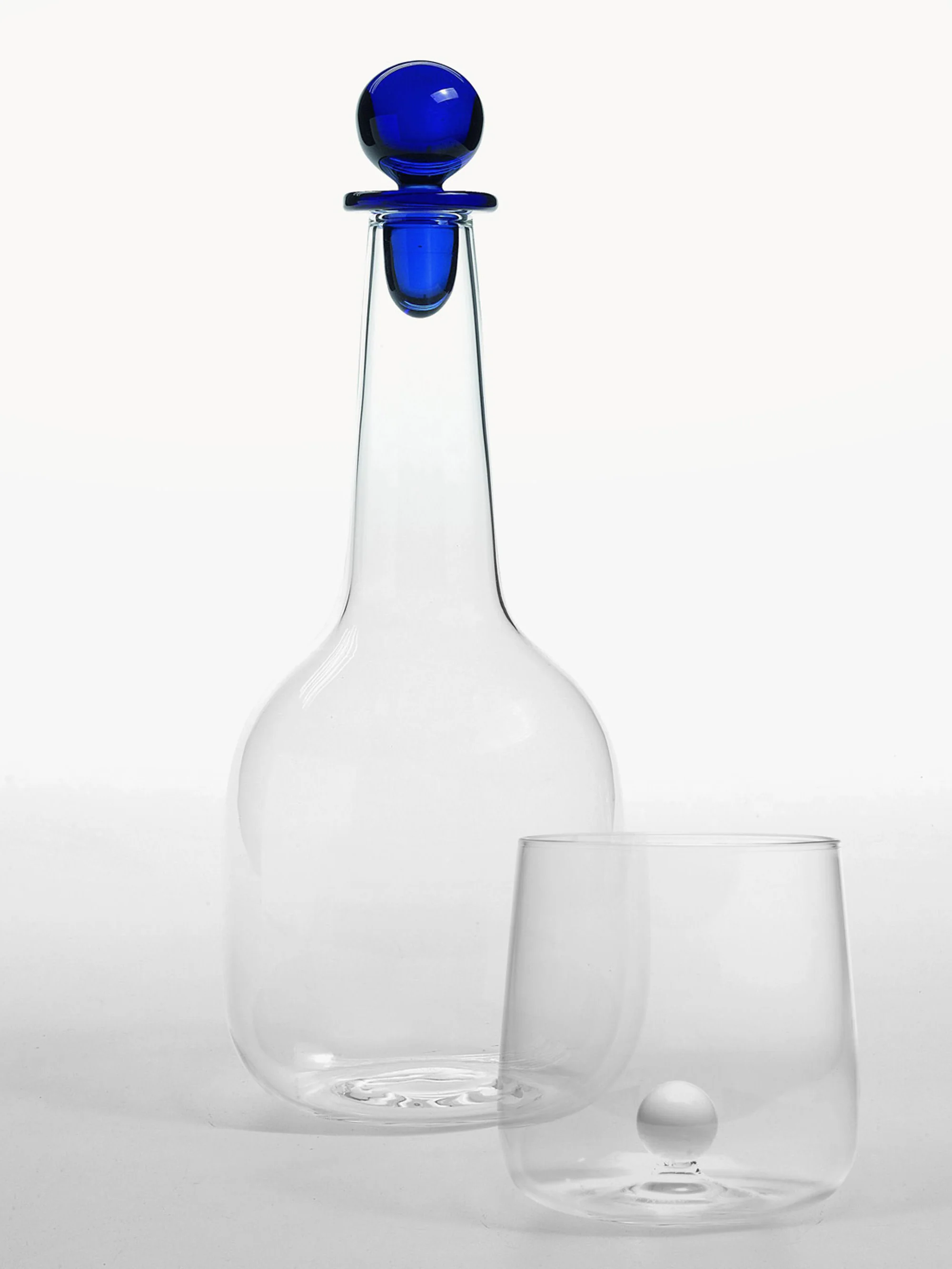 Handgefertigte Trinkgläser Bilia aus Borosilikatglas, 6er-Set