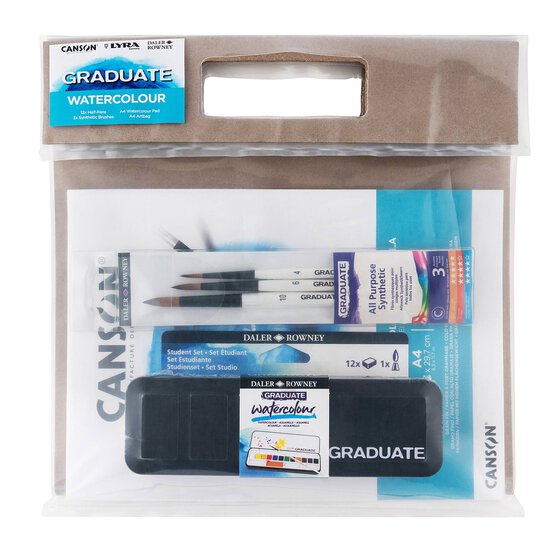 Daler-Rowney Graduate Watercolour Set A4