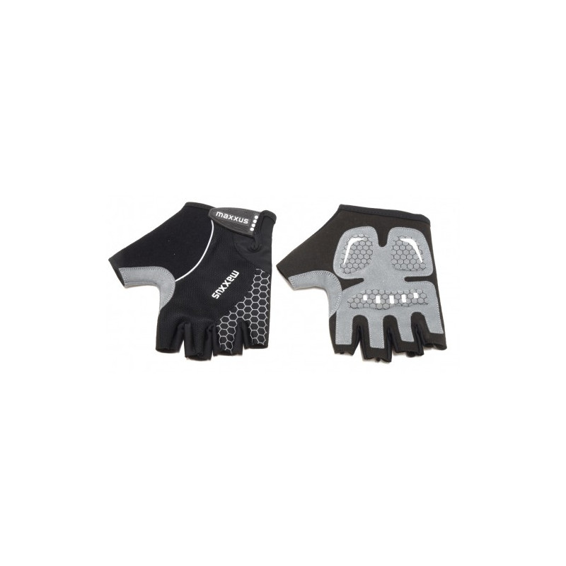 Paire de gants noirs pour cycliste XL