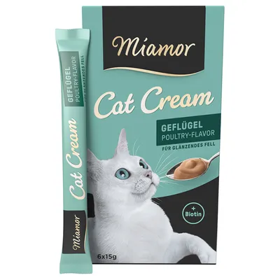 Miamor Cat Snack Poultry-Cream