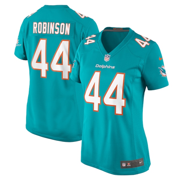 Chop Robinson Miami Dolphins Nike Women's  Game Jersey -  Aqua