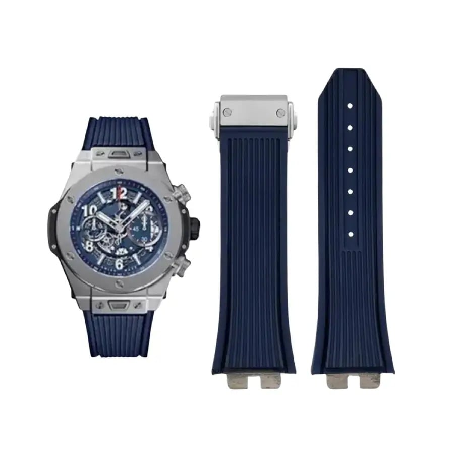 Hublot – Big Bang Unico –  Rubber Strap – Blue
