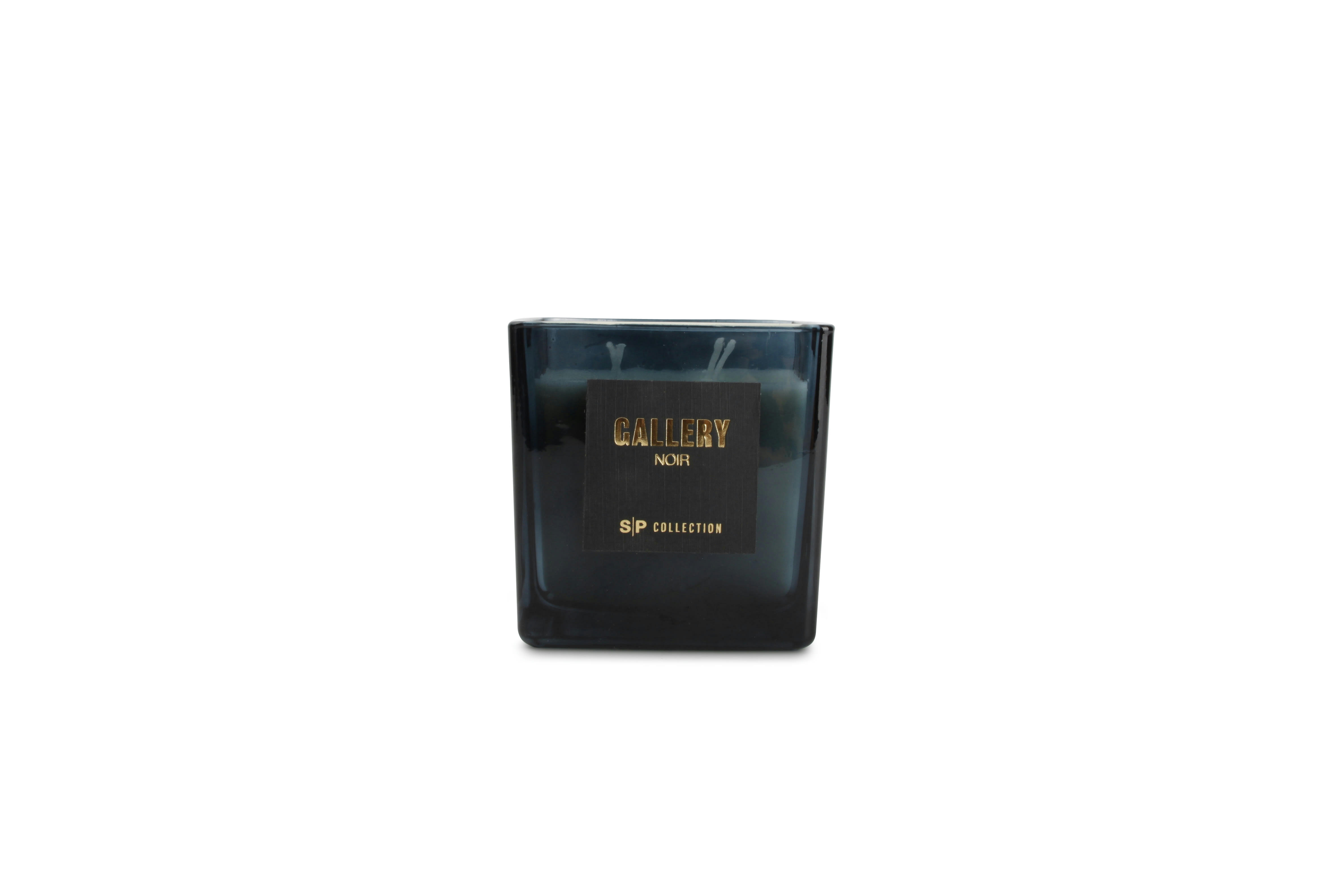 GALLERY - Bougie parfumée en verre noir 550g