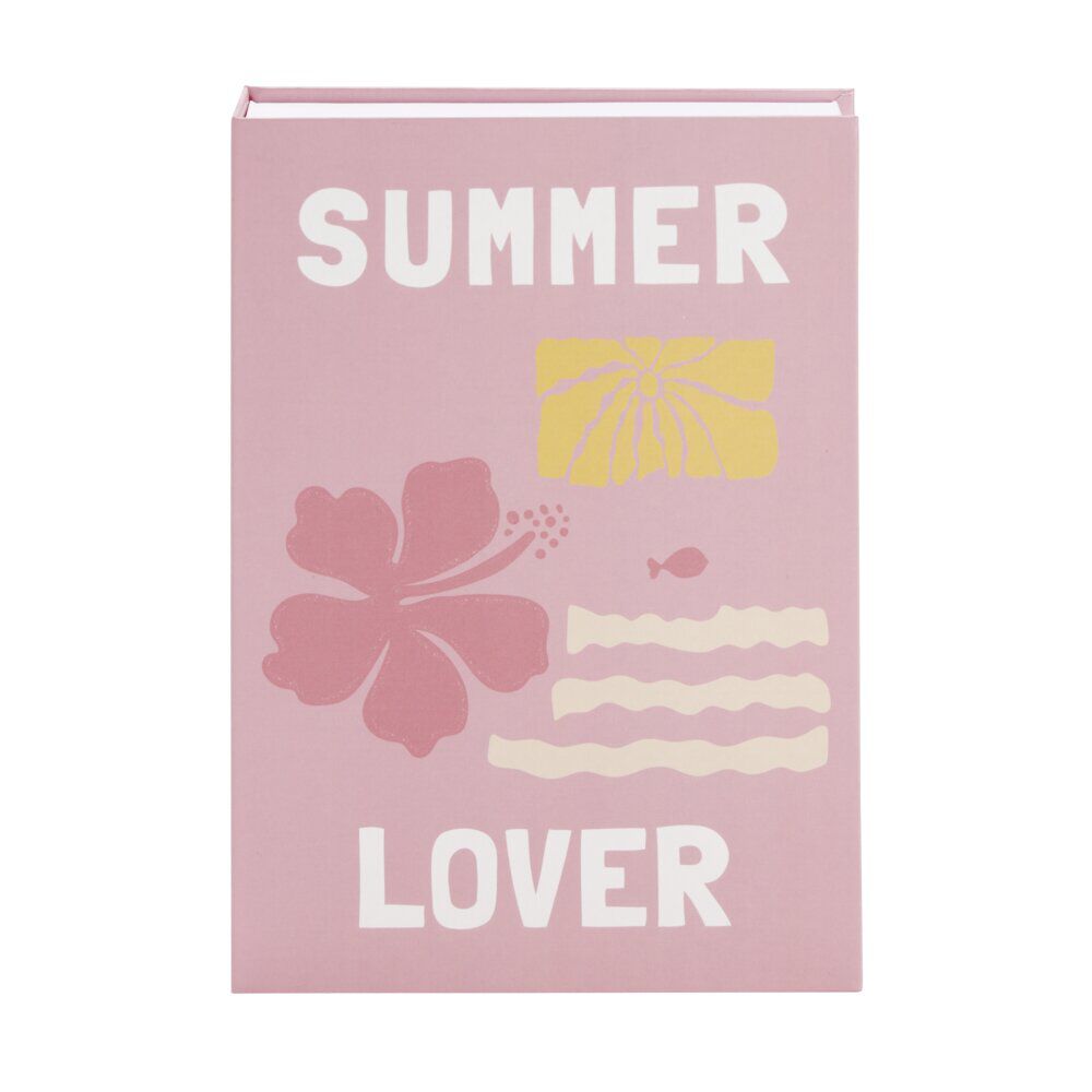 BoÎte livre décorative thème bord de mer 18x25cm (2 modèles)