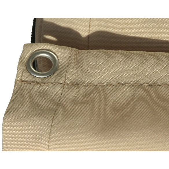 Balkonverkleidung, Polyester, HxL: 75 x 500 cm