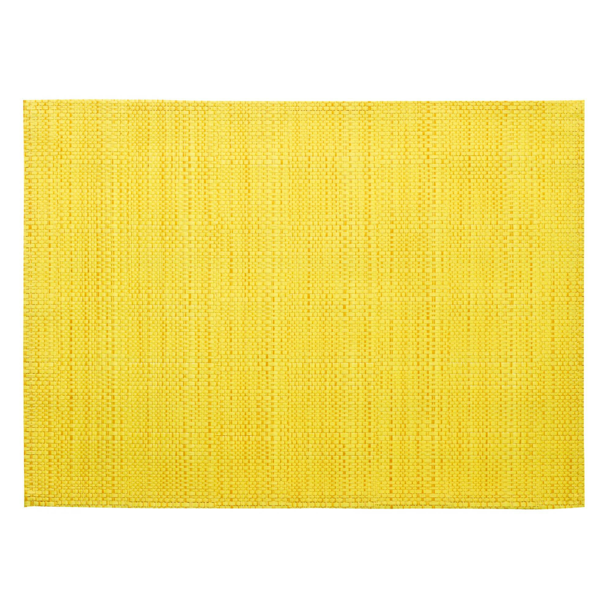 CANNA - Set de table  en polyester mimosa 33 x 45