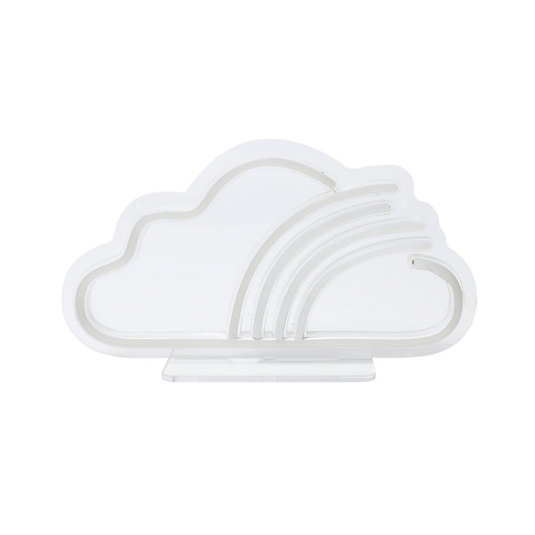 Néon LED nuage multicouleurs IP20 L.30cm 9W Seynave