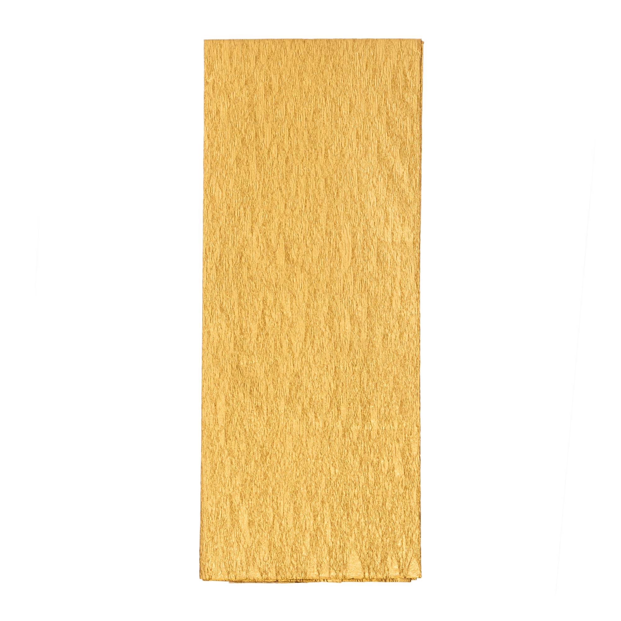 Metallic Gold Crepe Paper 100cm x 50cm