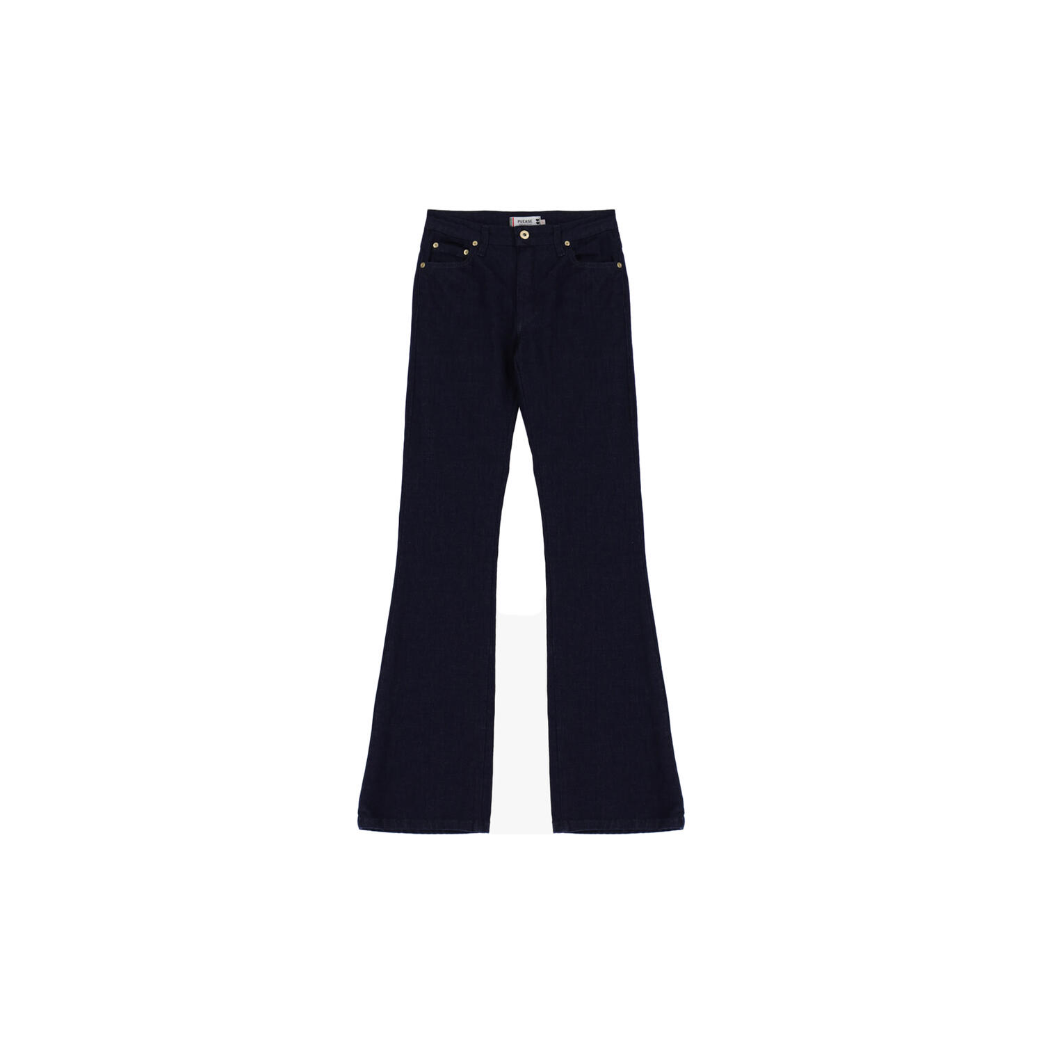 Longcut Original Denim Gold Buttons bukser, blu denim