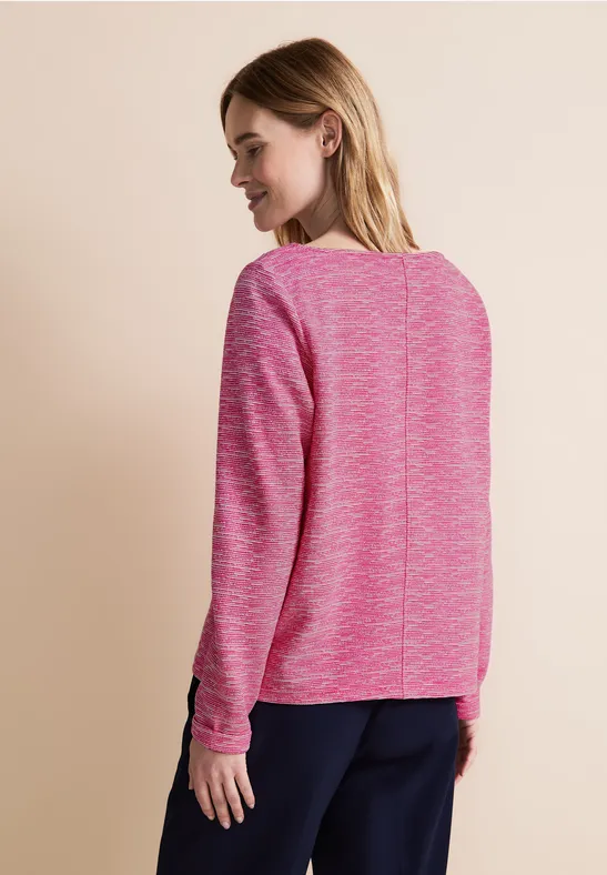 Struktur Langarmshirt