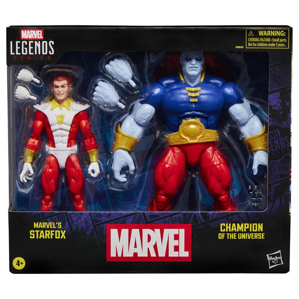 Hasbro Marvel Legends Starfox & Champion of the Universe figure