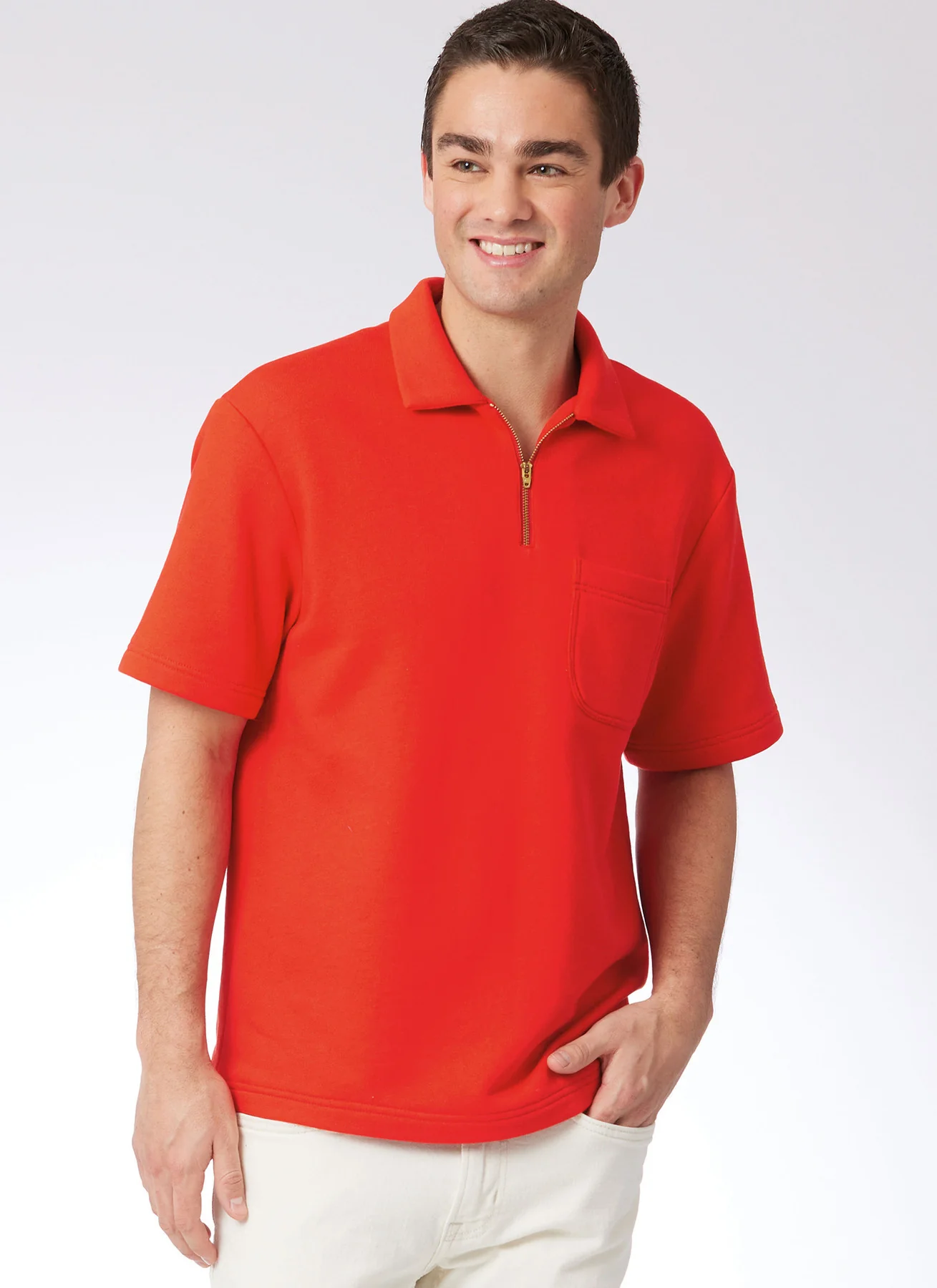 Mccall's Pattern M8518 Men's Polo Shirts
