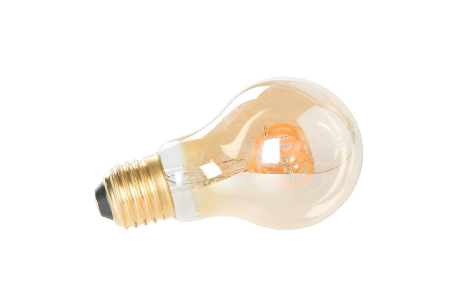 OR - Petite ampoule LED E27 dimmable en verre transparent