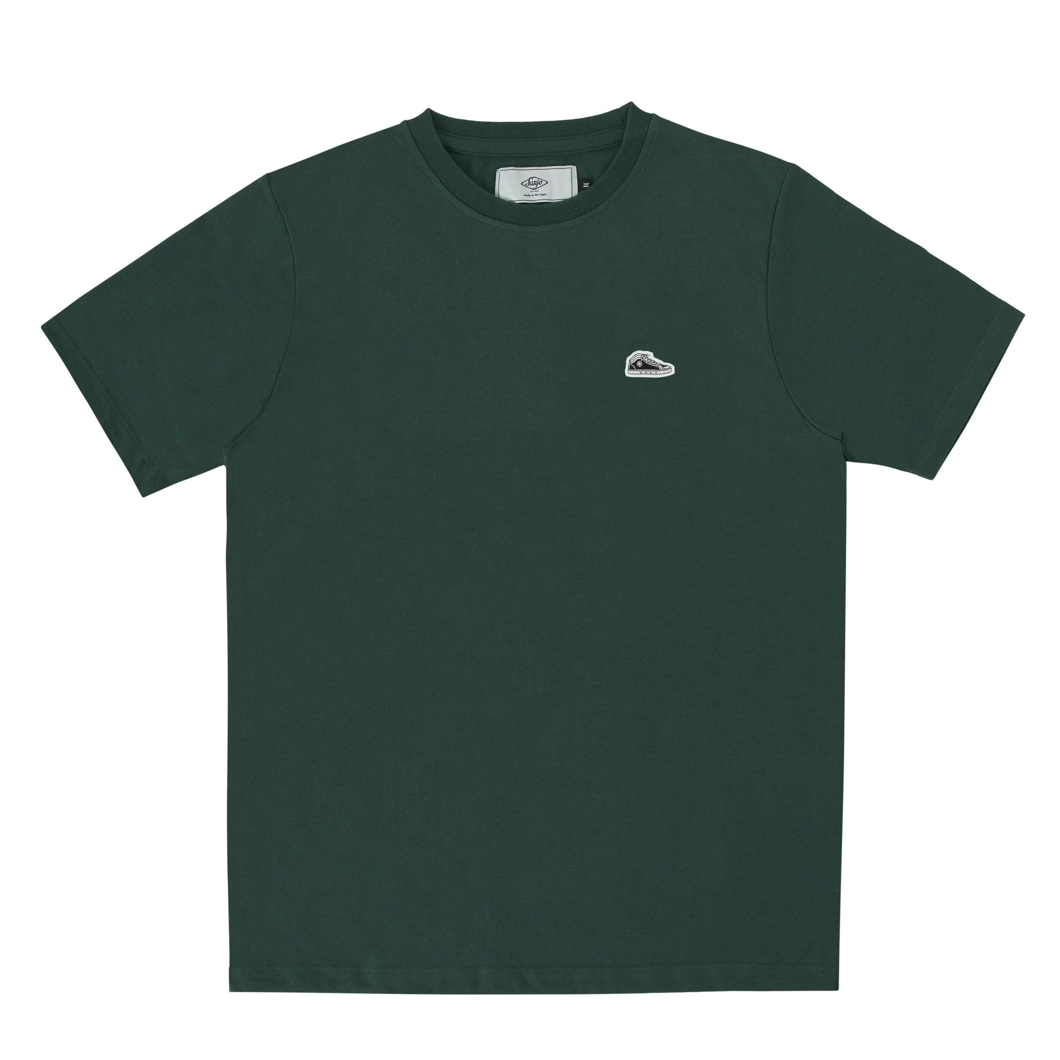 Sanjo Patch Classic T-shirt // Bottle Green