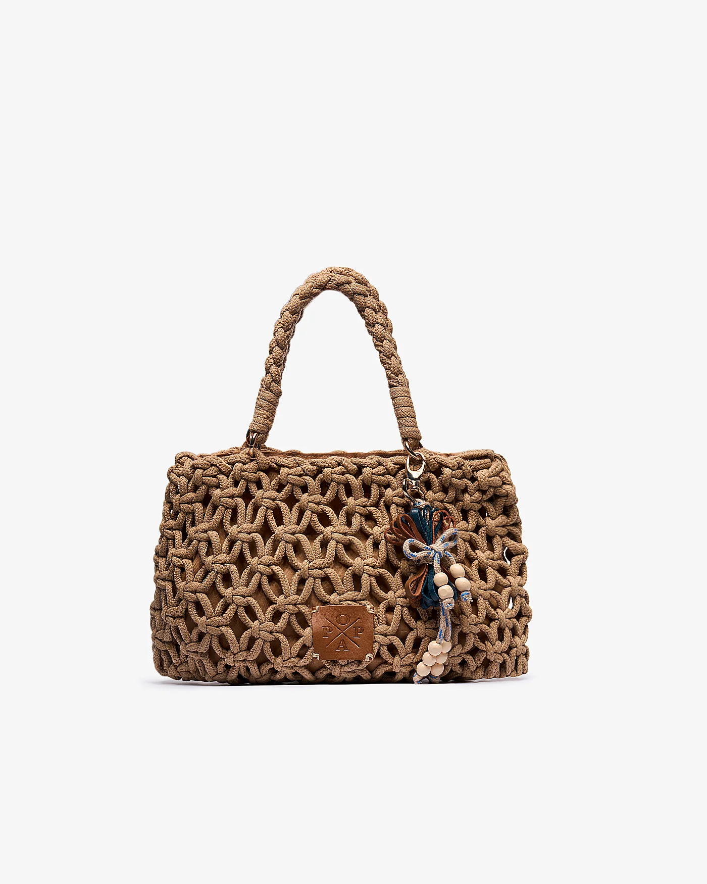 Bolso Escape Crochet Natural