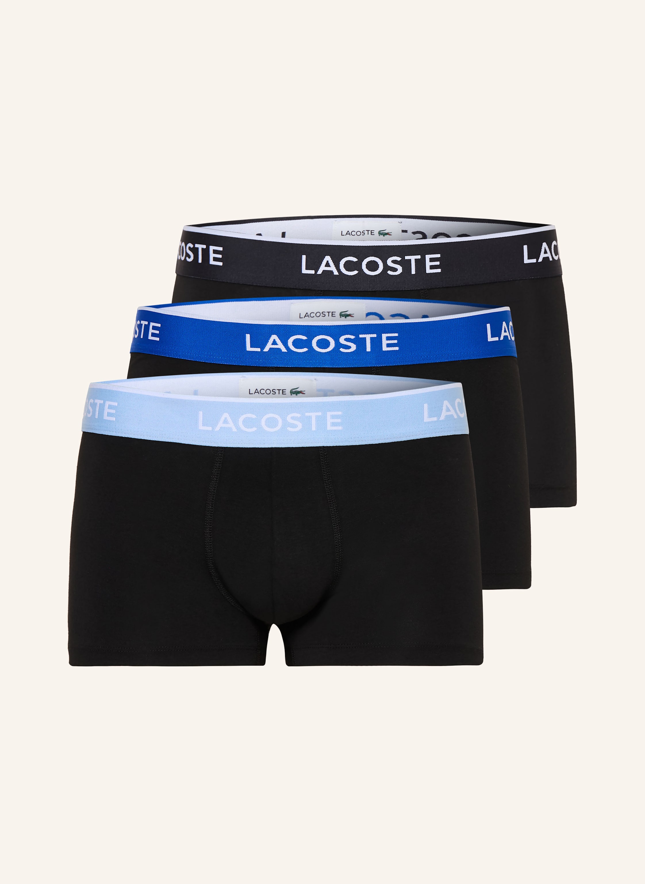 LACOSTE 3er-Pack Boxershorts