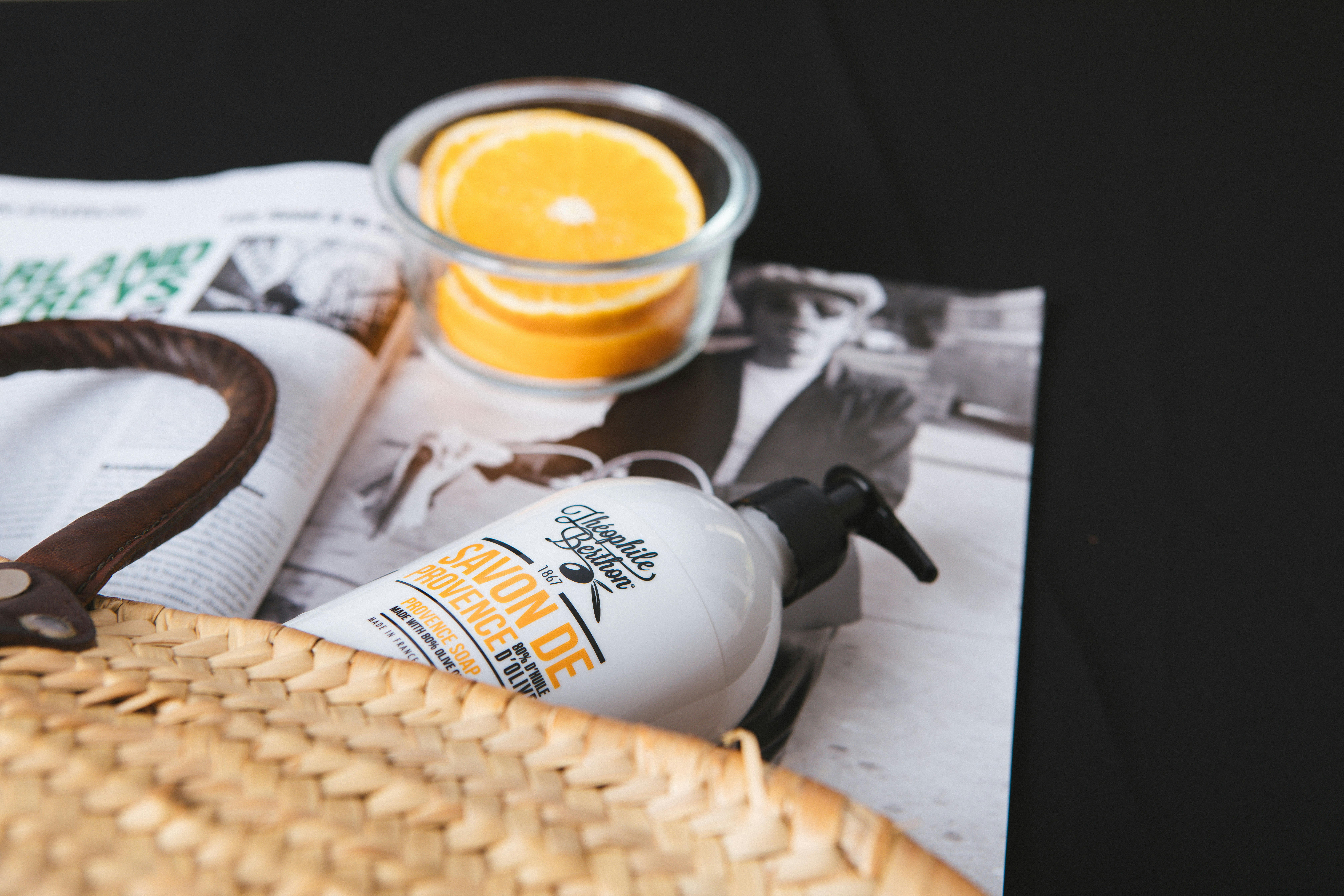 KERALA - Coffret huile sèche baume mains et savon douche fleur oranger