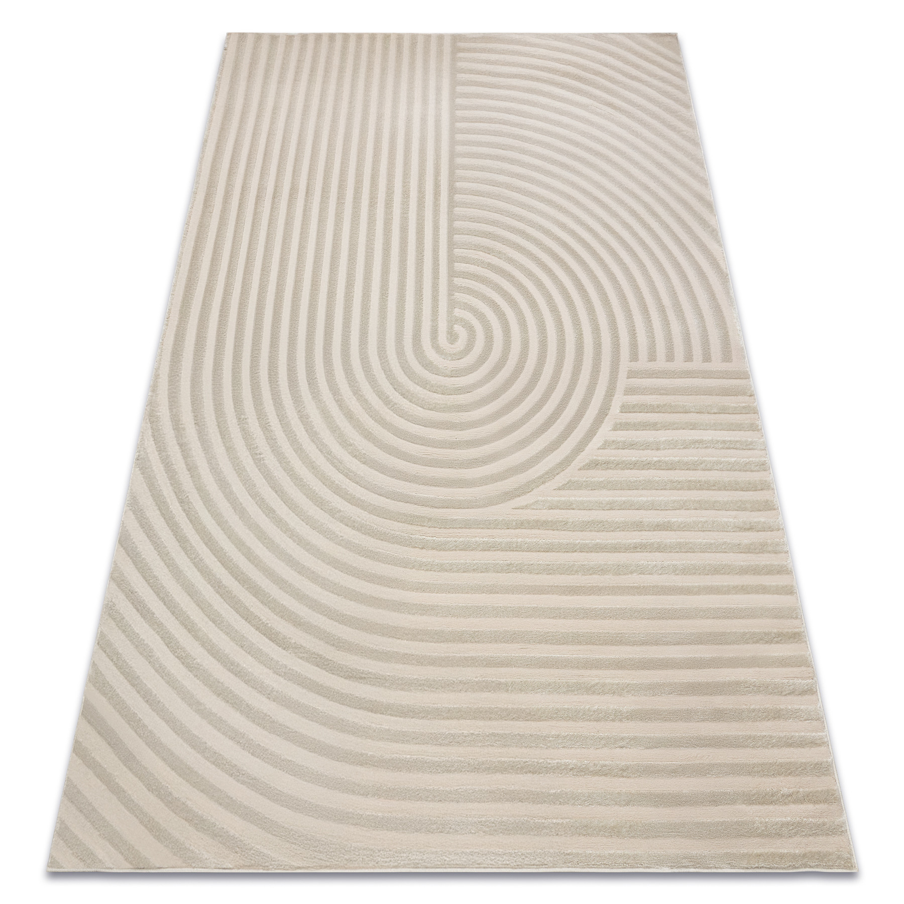 Dywan BALANCE 1921 taupe - Geometryczny, strukturalny, glamour80x150 cm