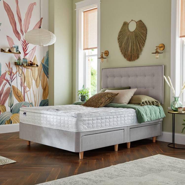 Silentnight Miracoil Pillowtop Mattress - Single