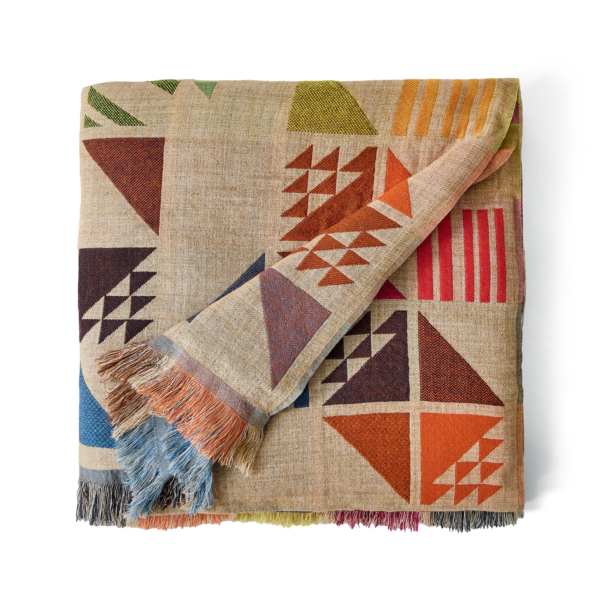 Plaid jacquard réversibleDynamique