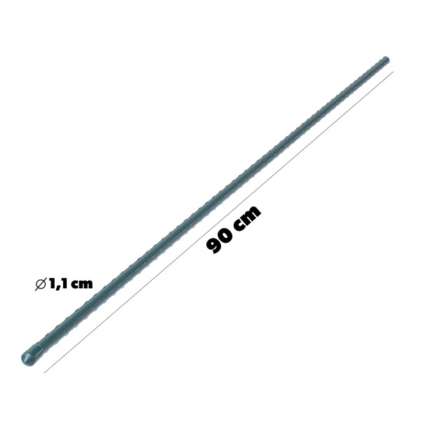 Tyczka Podpórka Roślin Stalowa Powlekana 90cm 10Sz
