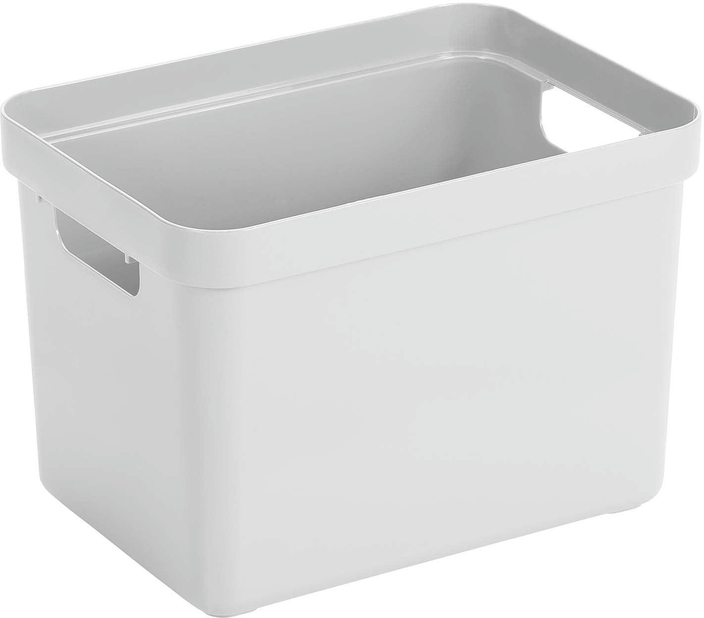 - Boîte de rangement sigma home box 18l blanc