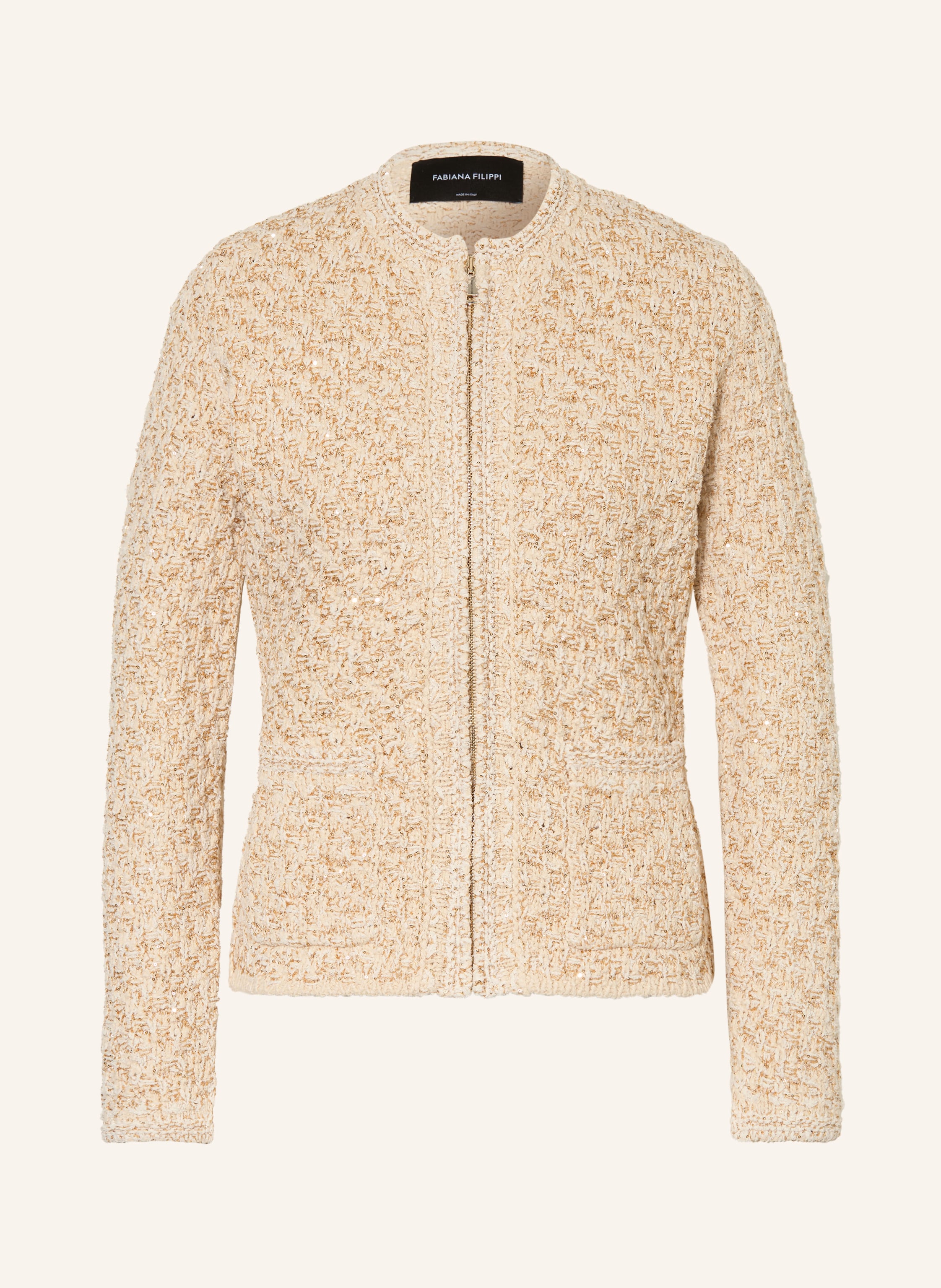 FABIANA FILIPPI Strickjacke mit Pailetten