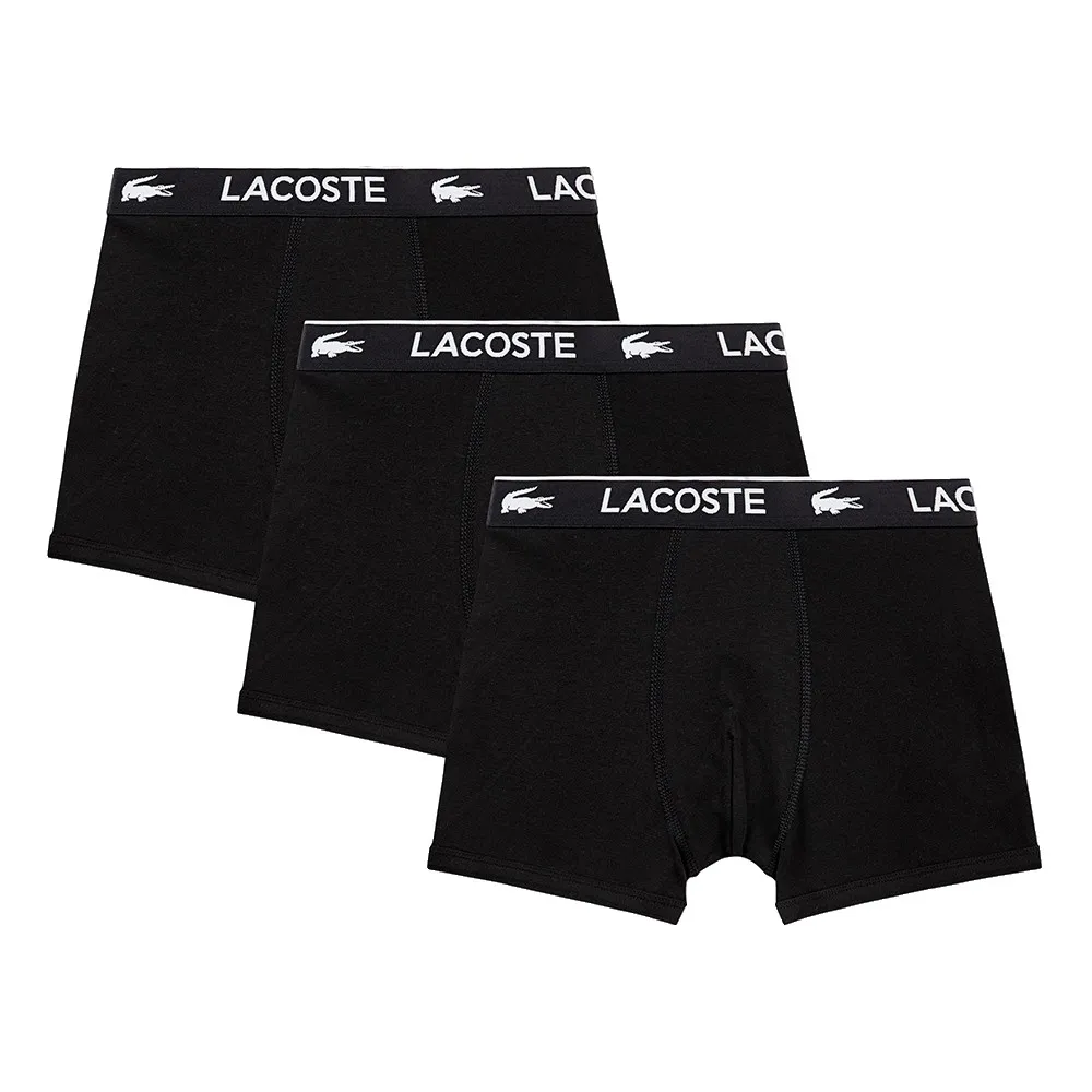 Lacoste Kids Solid boxers 3 units