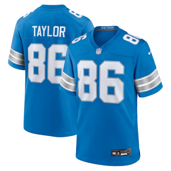 Malik Taylor Detroit Lions Nike Team Game Jersey -  Blue