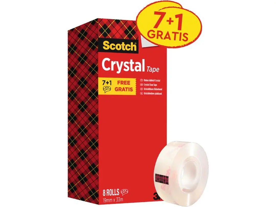 Klebeband 8er-Set Crystal