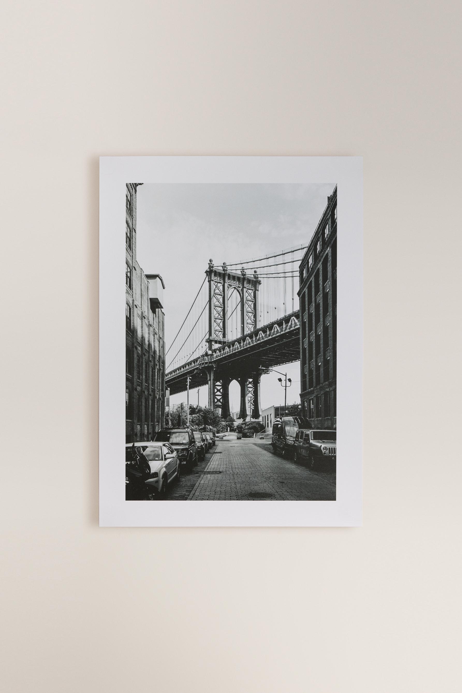 Póster Manhattan Bridge de POSTERY (50 x 70 cm)