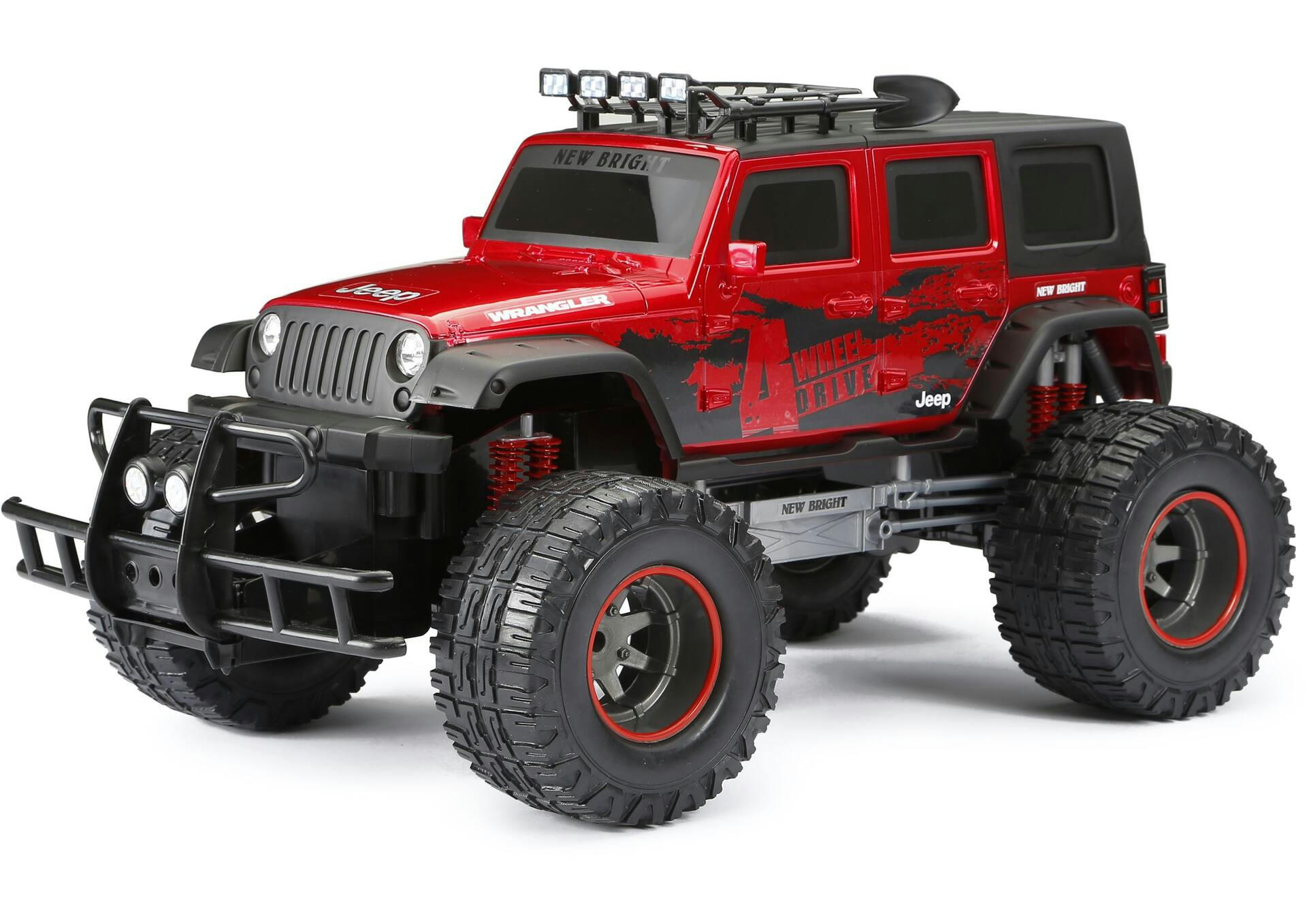 New Bright 1:12 Scale Jeep Gladiator 4x4 Remote Controlled Truck Vehicle Toy, Ages 6+