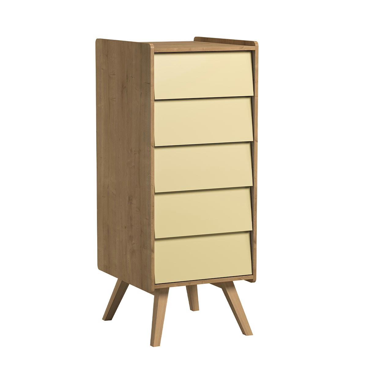 VINTAGE - Chiffonnier naturel beige