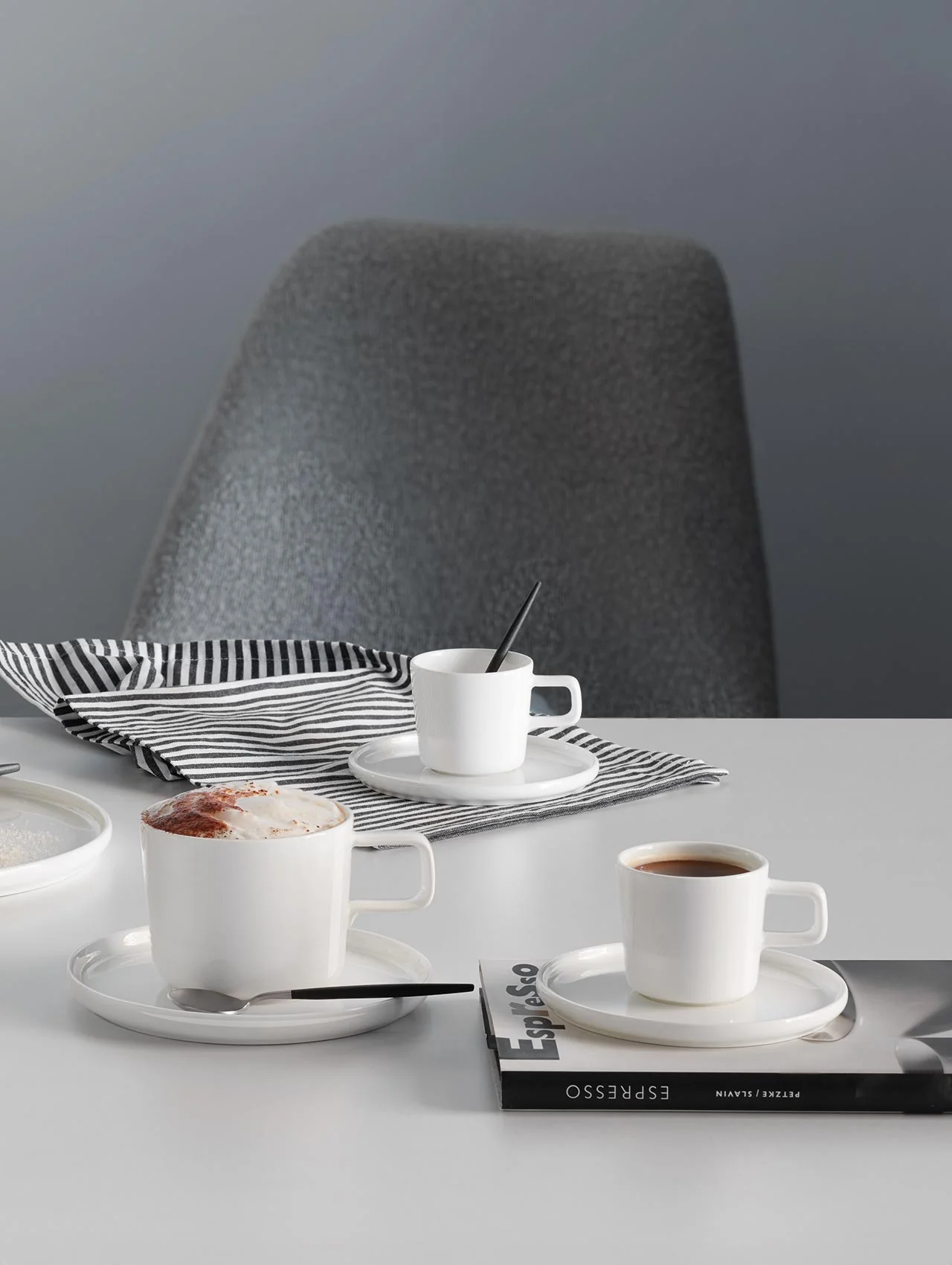 espressotasse mit unterteller