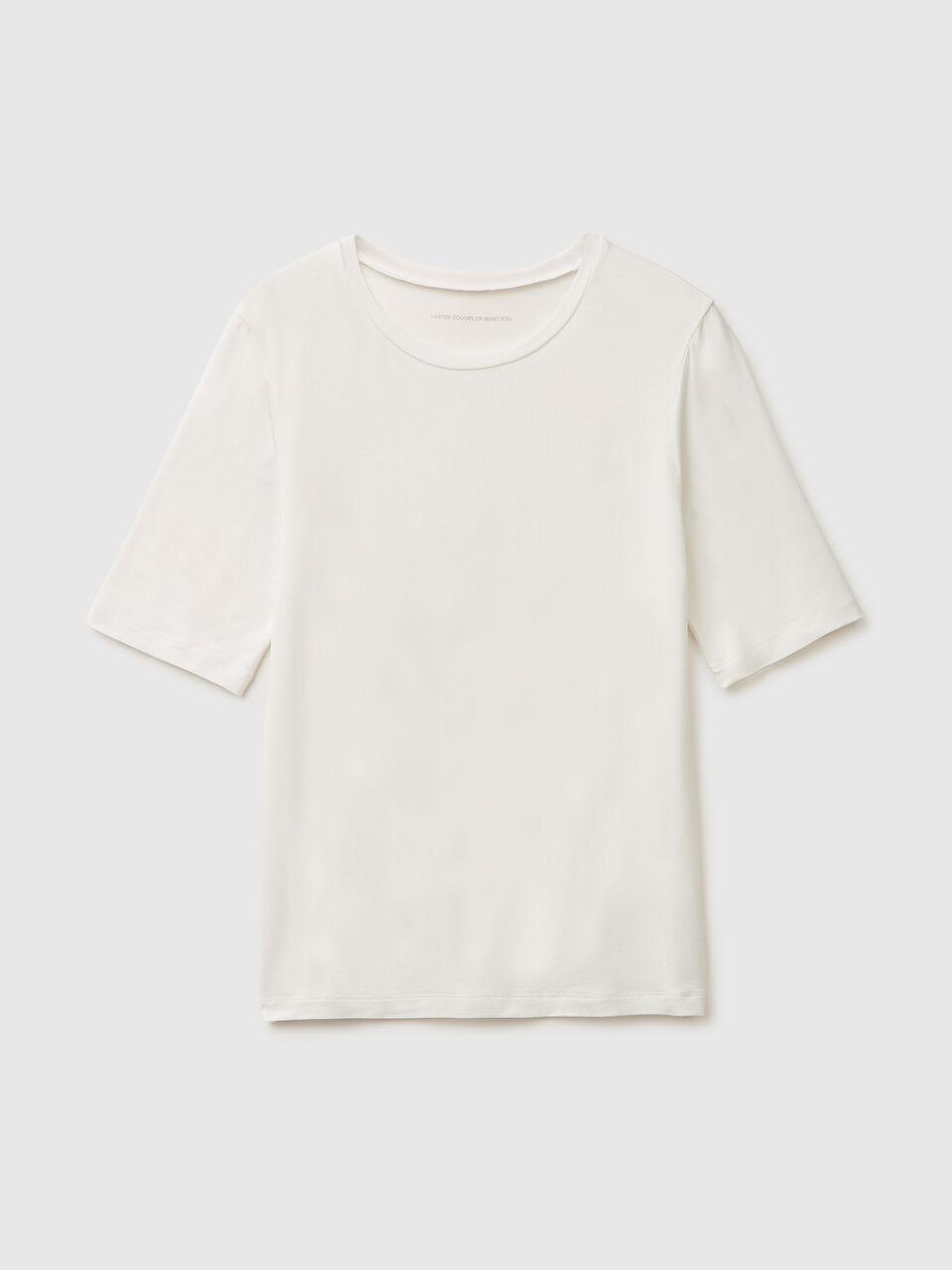 T-shirt in silk blend