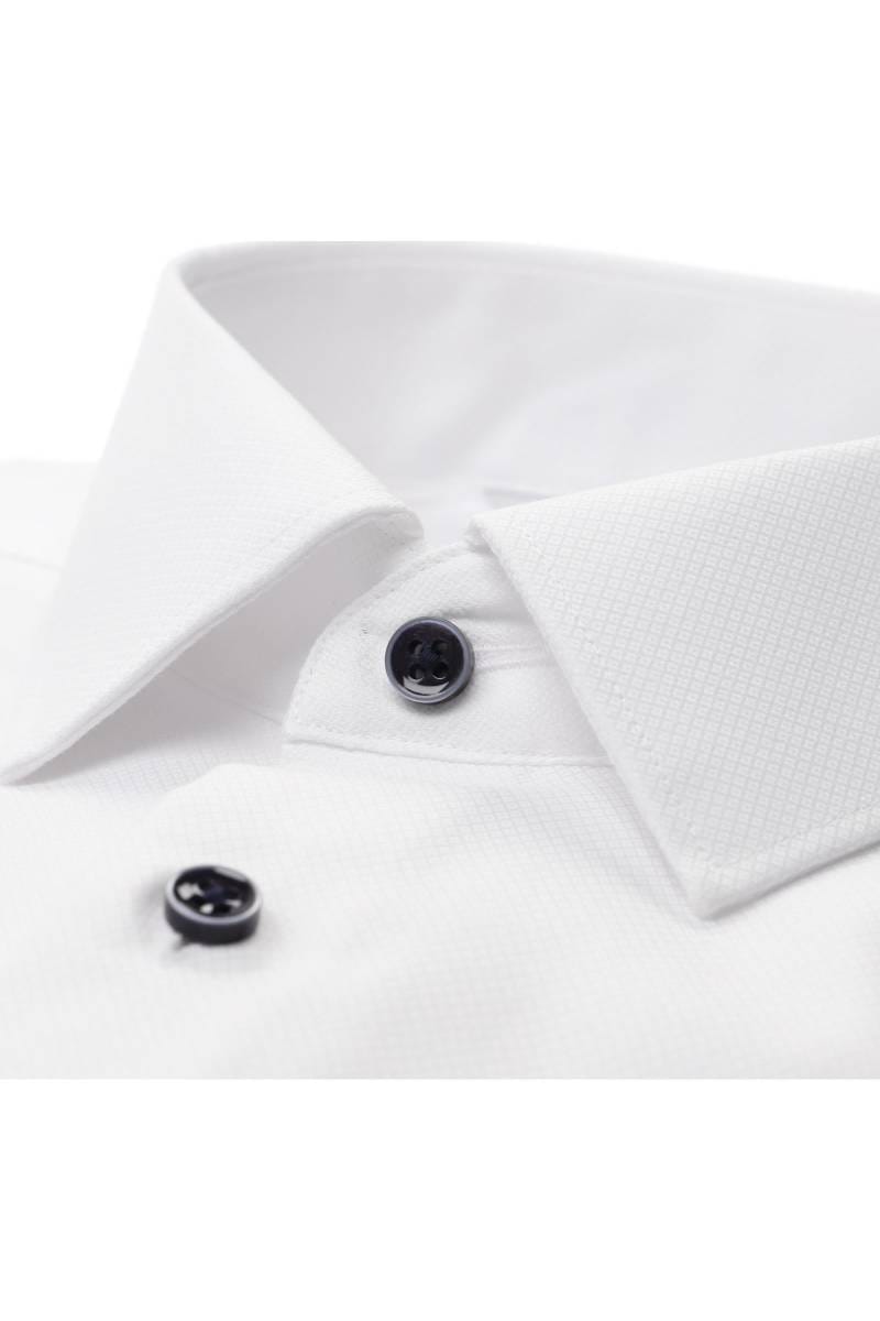 ETERNA Dynamic Cotton Modern Fit Hemd weiss, Strukturiert