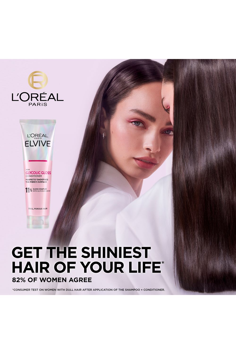 L'Oréal Paris Elvive Glycolic Gloss Conditioner for Dull Porous Hair