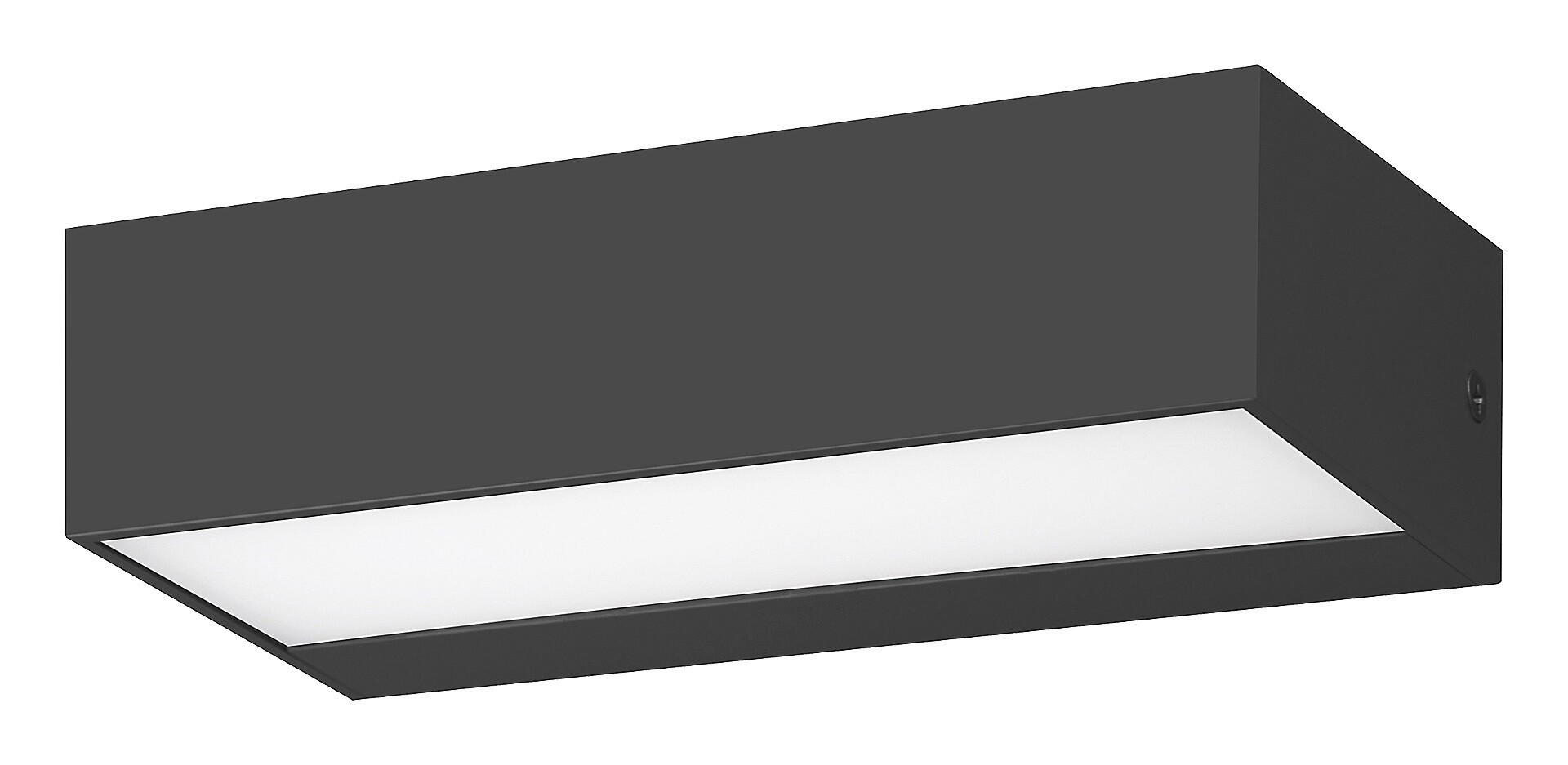 Kinkiet zewnętrzny Haldenczarno-biały LED 1x9W 640lm IP65 Rabalux