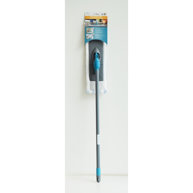 Balai articulé Microstar avec manche et housse 40 cm