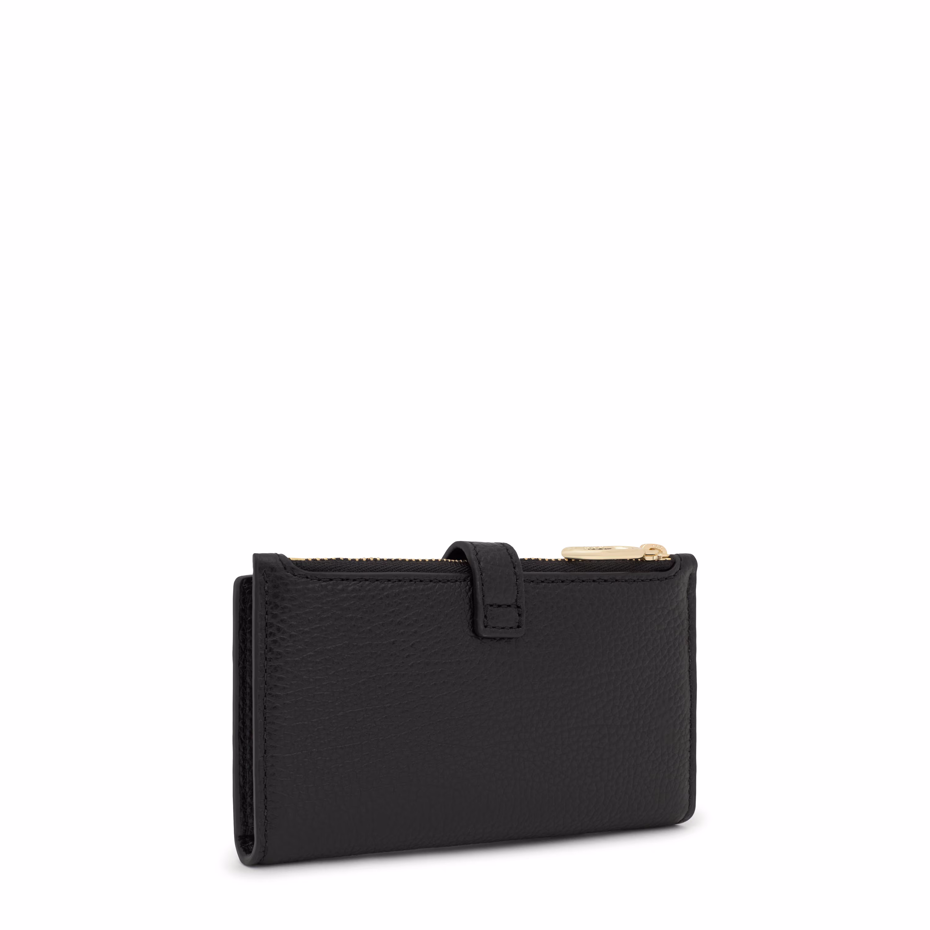 Cartera de piel negra TOUS Buckles