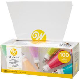 Wilton Disposable Decorating Piping Bags, 12-in, 100-pk