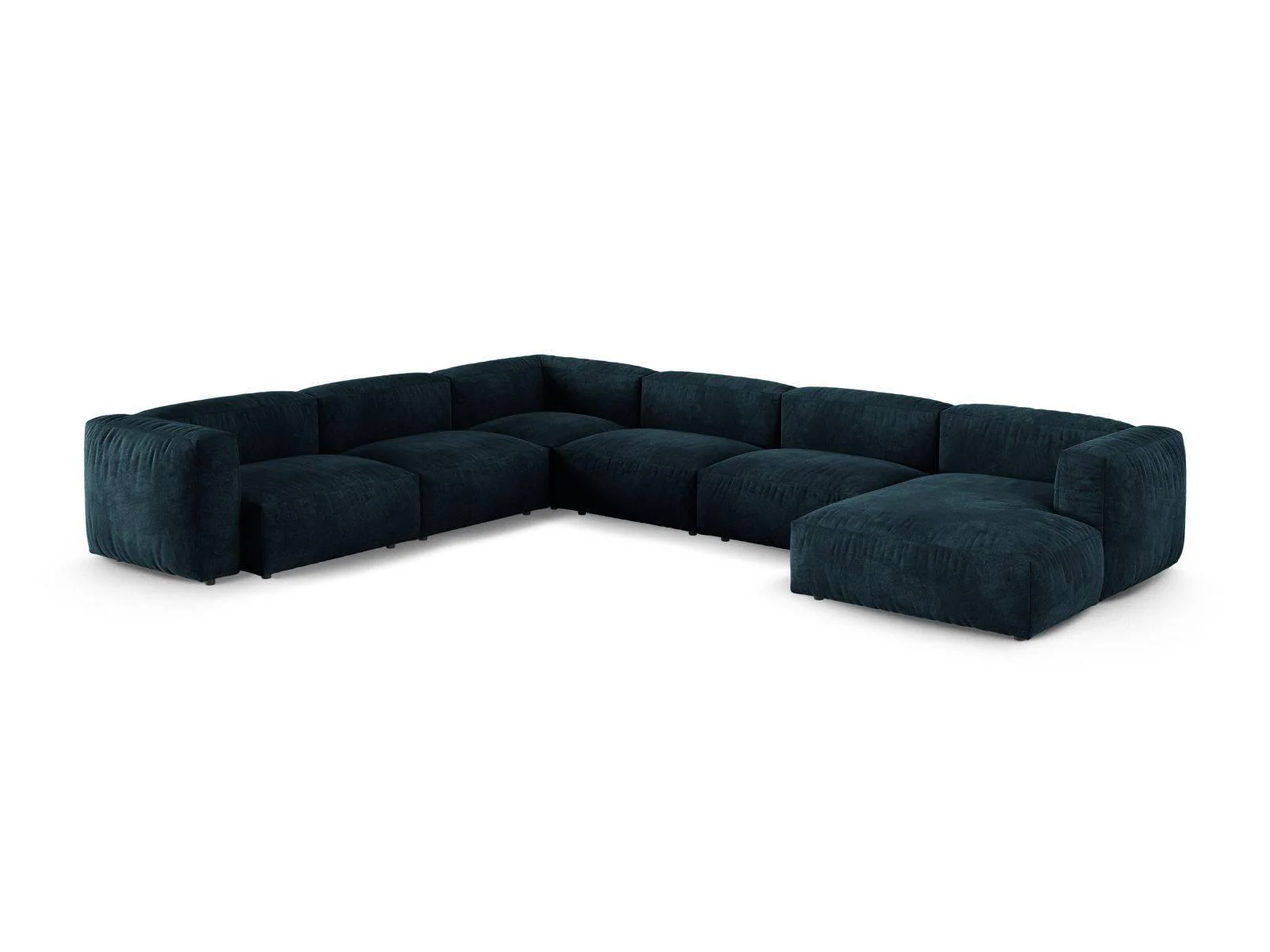 Modulaire hoekbank Martina links velvet