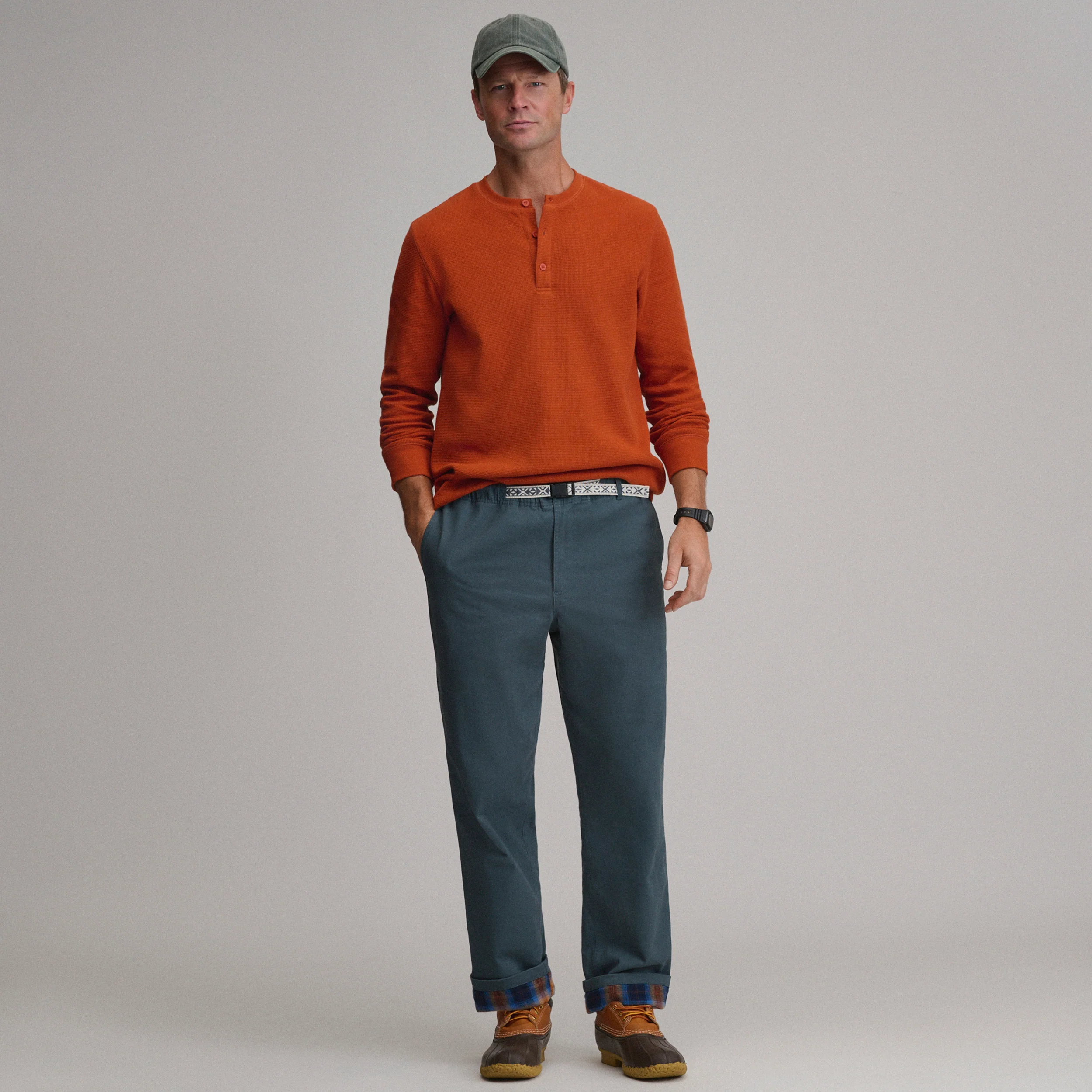 Men's Legend Wash Pull On Flannel Lined Pant