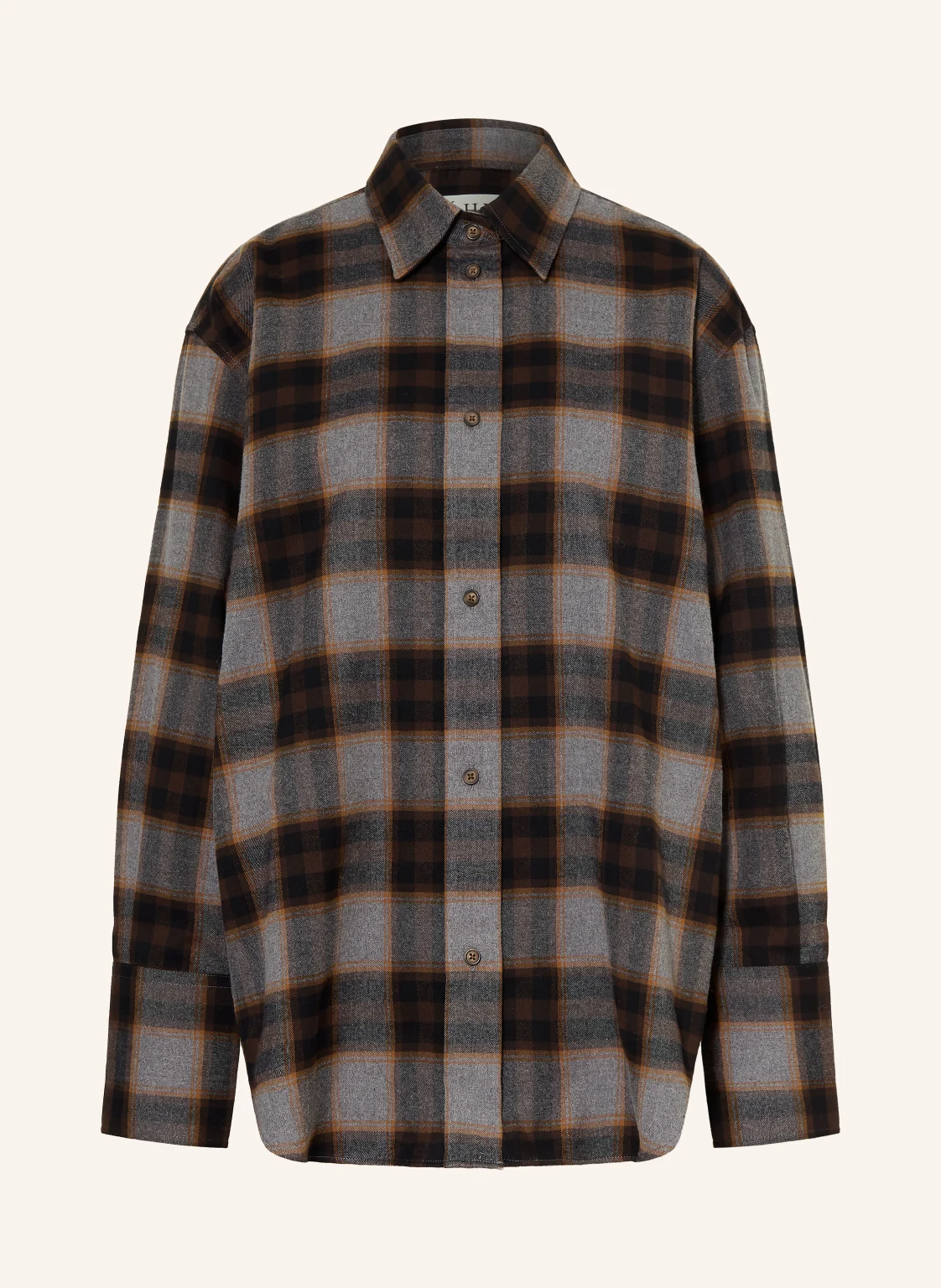 RÓHE Hemdbluse aus Flanell