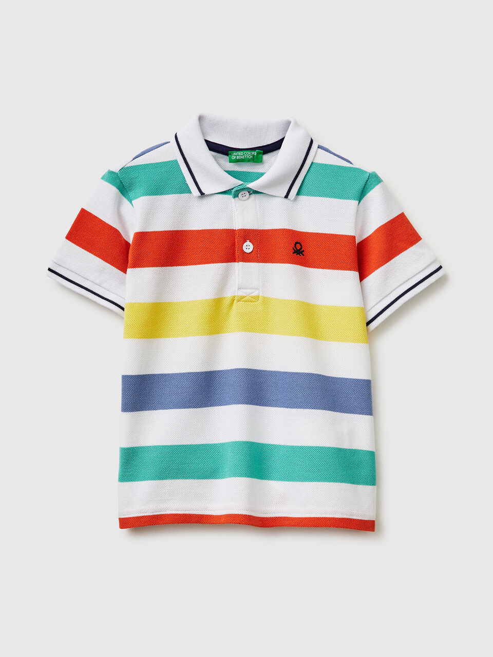 Striped polo