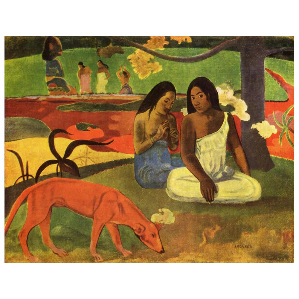 - Tableau - Areaarea / Joyeusetés Paul Gauguin 60x75cm