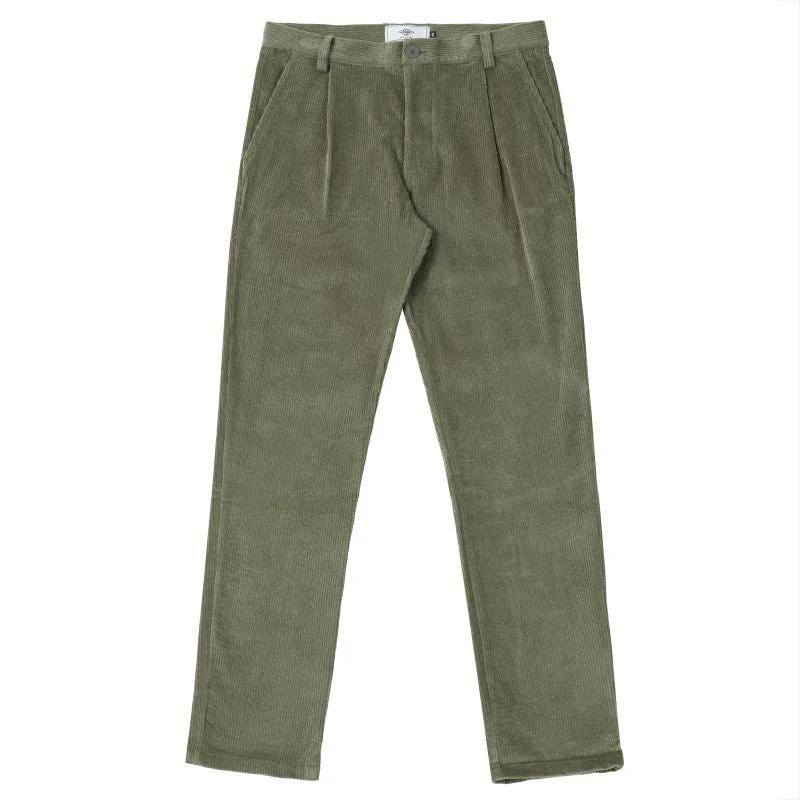 Sanjo Relaxed Corduroy Trousers // Green